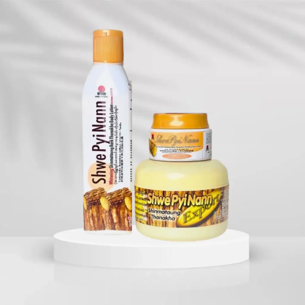Shwe Pyi Nann Thanaka Combo Face Pack Body Lotion and Face Cream Bangladesh